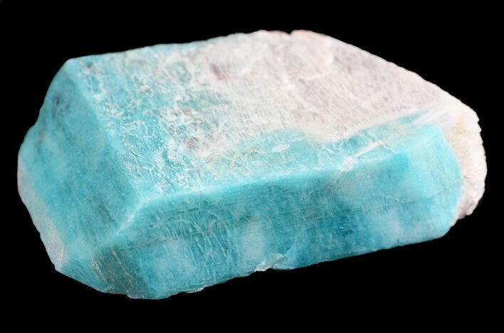 Amazonite Crystal with Bladed Cleavelandite - Colorado #61384
